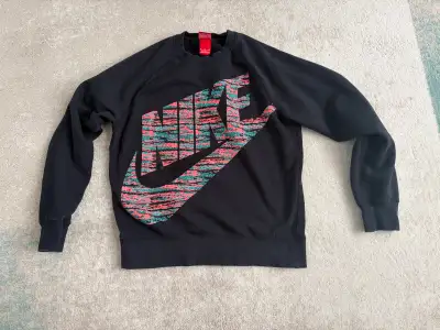 Vintage Nike crew neck with large graphic black men’s medium, View more
