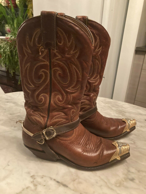 Bottes BOULET éperons western cowboy femme 5 C dans Femmes - Chaussures  à Ville de Montréal