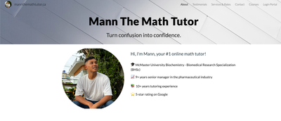 Mann The Math Tutor Gr. 9-12 (TORONTO), View more