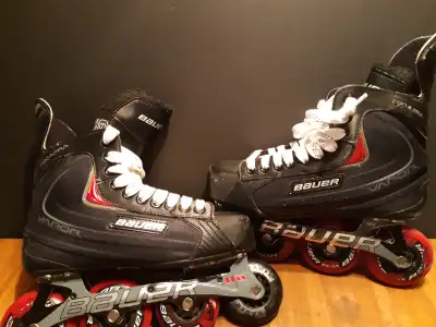 Bauer Vapor RX:05 Roller Hockey Skates Size 6R Shoes Size 7.5, View more