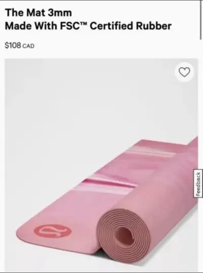 Lululemon Yoga Mat - 3mm, View more