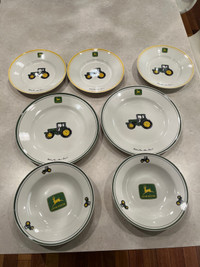 John Deere dinnerware set 