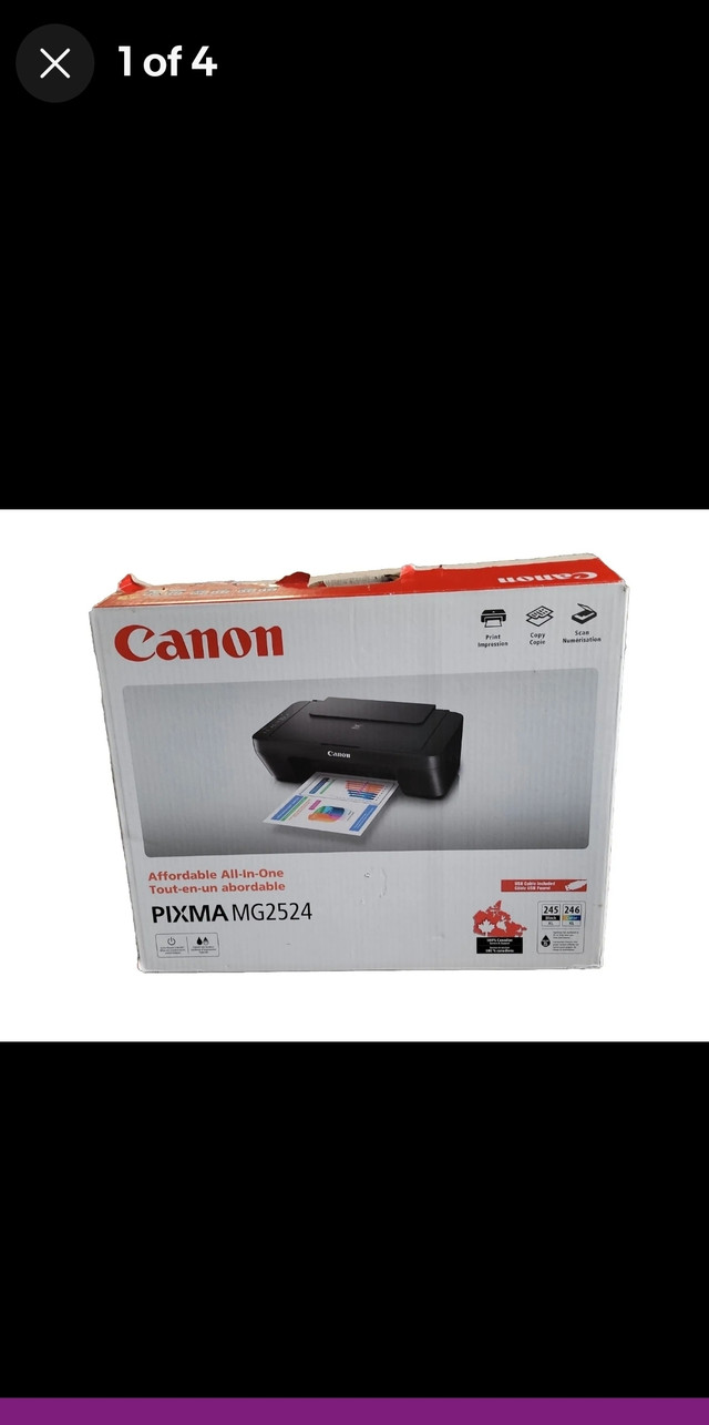 Canon PIXMA MG2550 in General Electronics in Windsor Region
