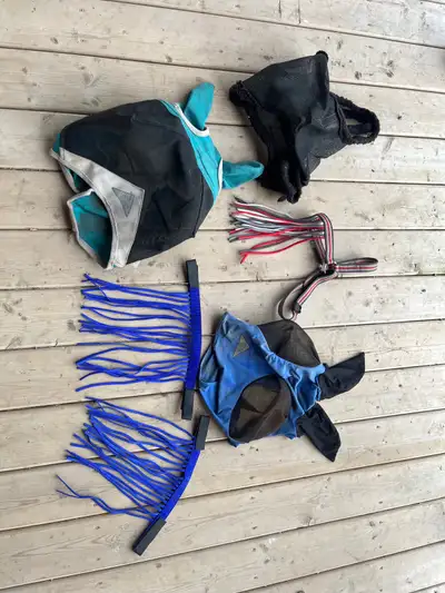 Horse Fly Masks and Fringes , View more