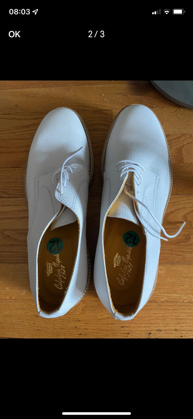 Souliers neufs Calzoleria Napoletana valeur +200$ dans Golf  à Ville de Montréal