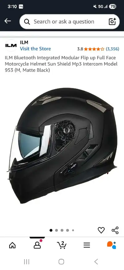 2 helmets , View more