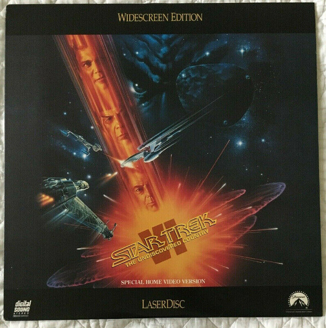 Star Trek - Undiscovered Country Laserdisc Widescreen in CDs, DVDs & Blu-ray in City of Halifax