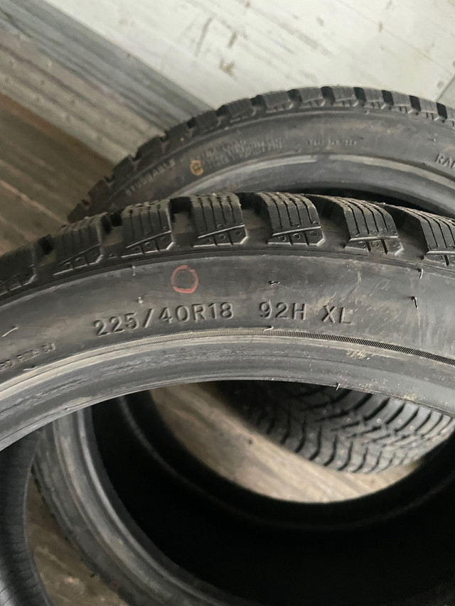 Four Sailun ice blazer 225/40R18 winter tires  in Tires & Rims in Hamilton - Image 4