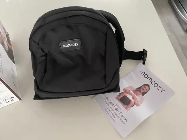 MomCozy Hip Seat baby Carrier- Black, Medium- Brand New in Strollers, Carriers & Car Seats in London - Image 5