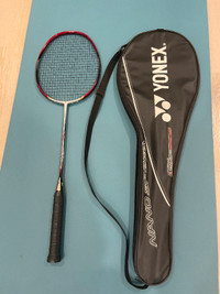 Used Yonex Nanospeed 7000 Badminton Racquet with Carrying Case