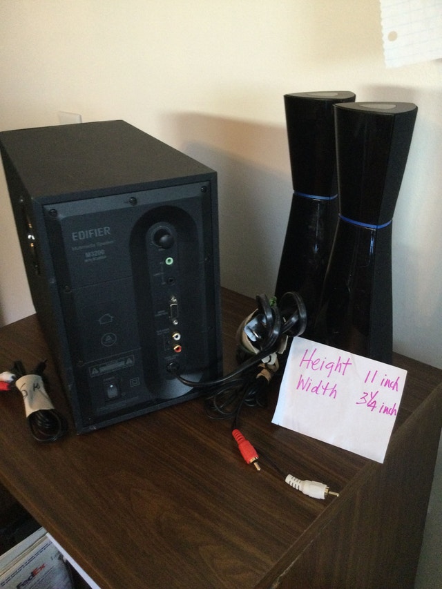 EDIFIER Multimedia Speaker M3200 plus 2 speakers Speakers Calgary Kijiji