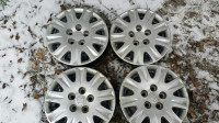 4 Honda Rims & Hub Caps 5×114.3. Also fit kia toyota 