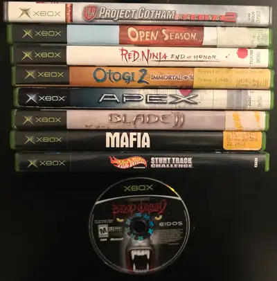 Selling 9 Xbox Original games. Some games have manuals. See the games and prices below (cash only):...