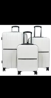$1,000 Samsonite ExeterDiamond 3Pc Hard Side Expandable Luggage 
