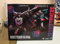 Transformers Shattered Glass 3 Pack Rodimus, Sideswipe & Whisper