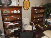 antique barrister bookcases, restored,several sizes and features