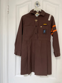 Vintage Girl Guides - Brownie uniform size 7