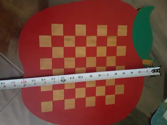 Checkers/ Tic Tac Toe Board  in Toys & Games in Belleville - Image 4