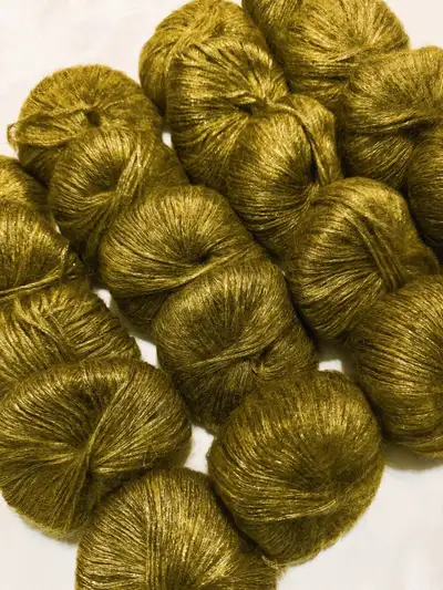 Super Soft Natural Fine Blend of Merino Wool and Mohair, View more