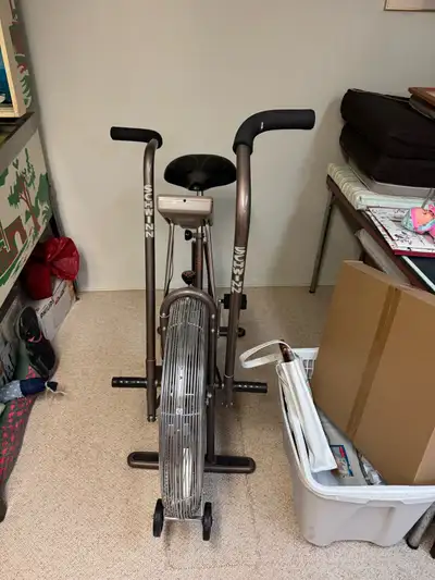 Schwin Airdyne exercise bike, View more