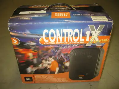 pair of JBL control 1 monitor speakers, View more