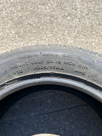 Tires 205/55/16 