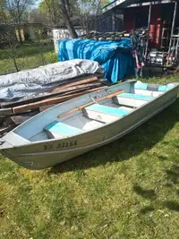 12' aluminum boat B.O