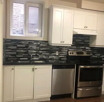 Bright, spacious 2-bedroom walkout basement apartment (approx. 900 sq ft) at Maplebush Drive, Cambri...