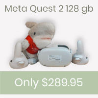 Meta Quest 2 128gb for $289.95 plus tax
