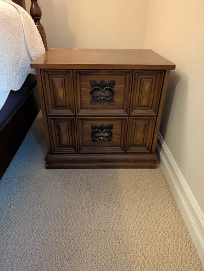Bedside Table with USB Ports, View more