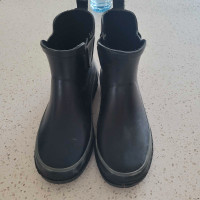 Rubber Ankle Boots Size 4