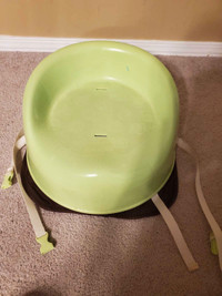 Dining table booster seat with seat pad