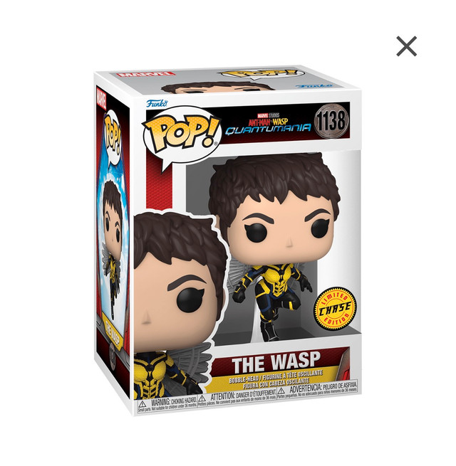 Rare CHASE Funko POP Ant-Man and the Wasp #1138 Chase Bobblehead in Toys & Games in Markham / York Region