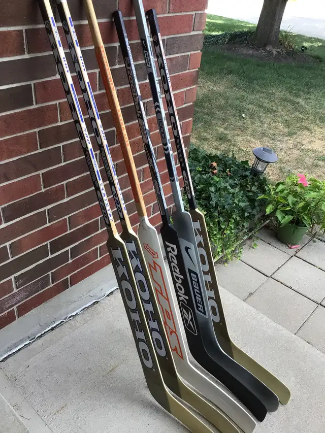 Brand New Old Stock Wood Goalie Sticks in Hockey in Windsor Region - Image 9