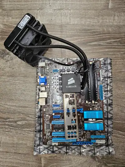 Intel Core i7-2600K CPU Cooler RAM Motherboard, View more
