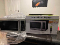 Hamilton Beach stainless steel microwave 