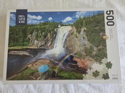 Puzzle Pierre Belvédère "Chute Montmorency" Neuf!, View more