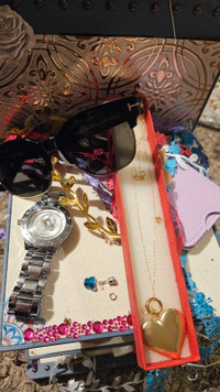 Watch, Necklace,  sunglasses  package offer 