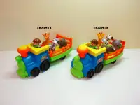 RESTE LE NO 2 : Train safari sonore 5 figurines de Little People