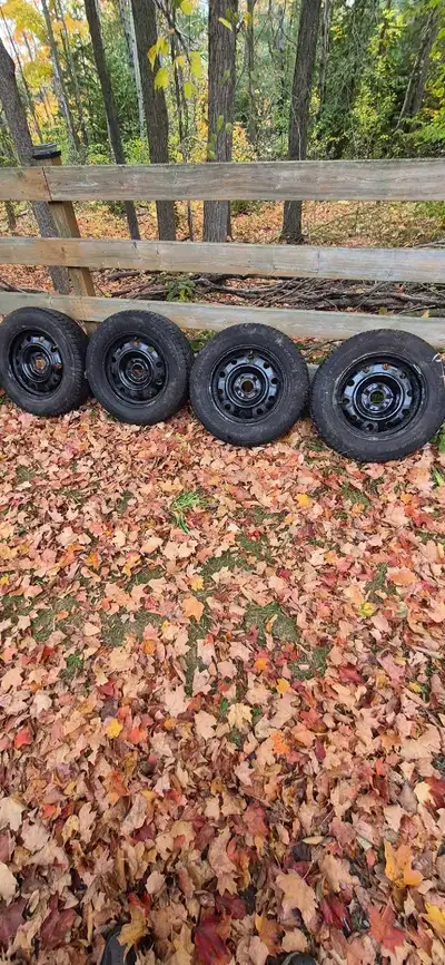 4 all season tires on rims 215 60r16 for sale. Asking $450 or best offer. Contact jforever28@hotmail...