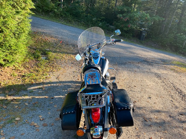 Moto Kawasaki VN900 cc dans Utilitaires et de promenade  à Val-d'Or - Image 4