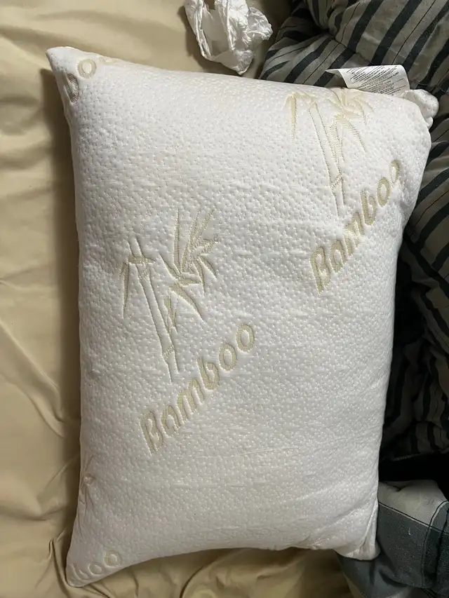 Bamboo and Gel Pillows  in Bedding in Peterborough - Image 7