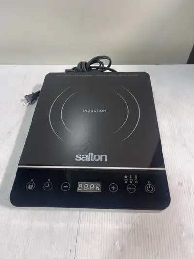 I am selling a used Salton induction cooktop, perfect for quick and efficient cooking. This unit off...