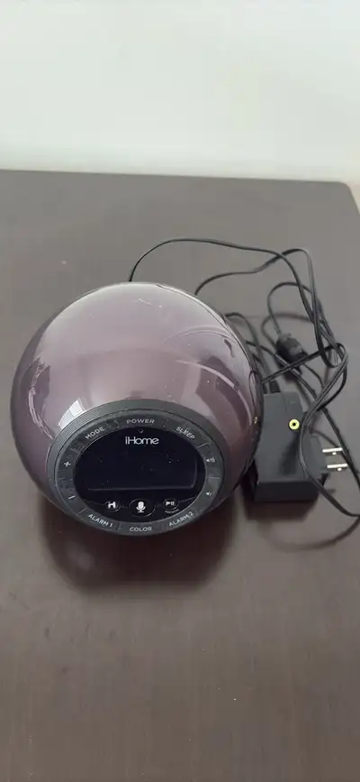 iHome alarm clock, View more