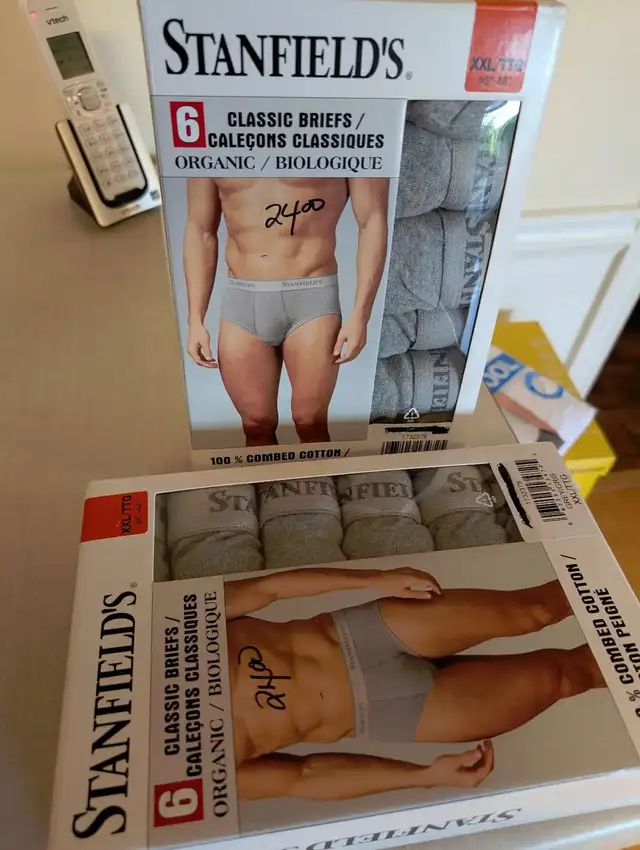 Stanfield's, Men's Briefs..XXL..BNIP..6-pack..$18.00414906742337720323