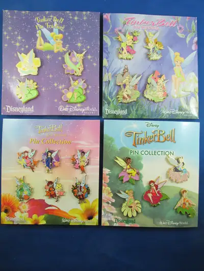 Disney Pin Sets Tinker Bell and Fairies You Pick New in Packages, View more