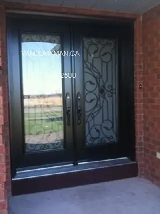 Door Wrought Front Iron  contemporary or traditional Design, View more