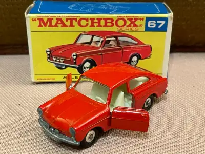 Antique Matchbox 1960’s Volkswagen 1600 TL, View more