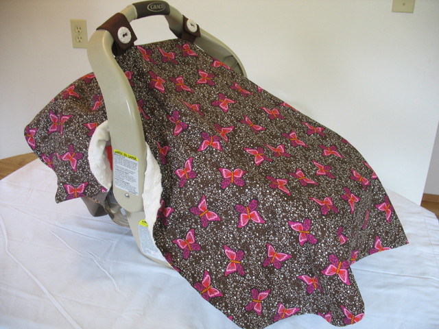 Baby Carseat Canopy $40 each in Strollers, Carriers & Car Seats in Cornwall - Image 3