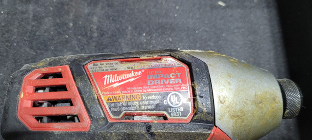 Used Milwaukee 2656-20 impact driver (no battery) in Power Tools in Woodstock